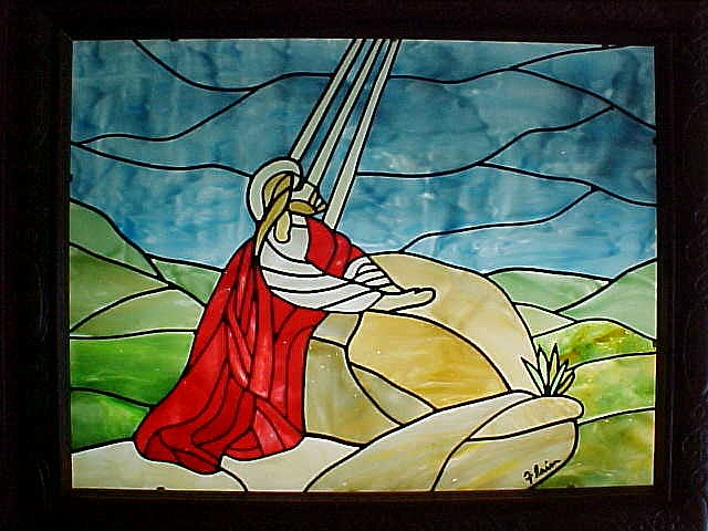 Jesus in the garden